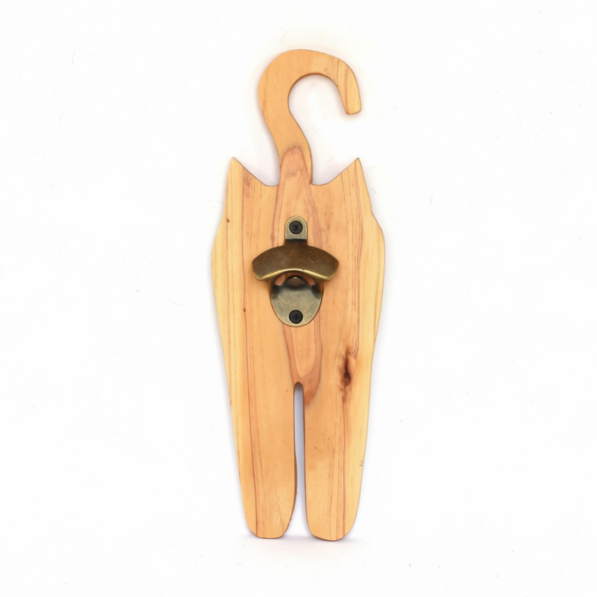 Wooden cat butt  bottle opener novelty gift cat lover joke gift
